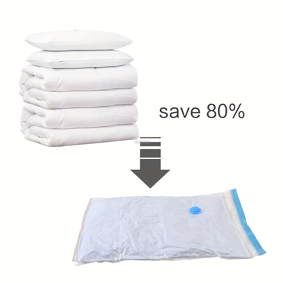 30 Pack Vacuum Compression Bags (10 Large, 10 Medium, 10 Small) Clothing Storage Bags