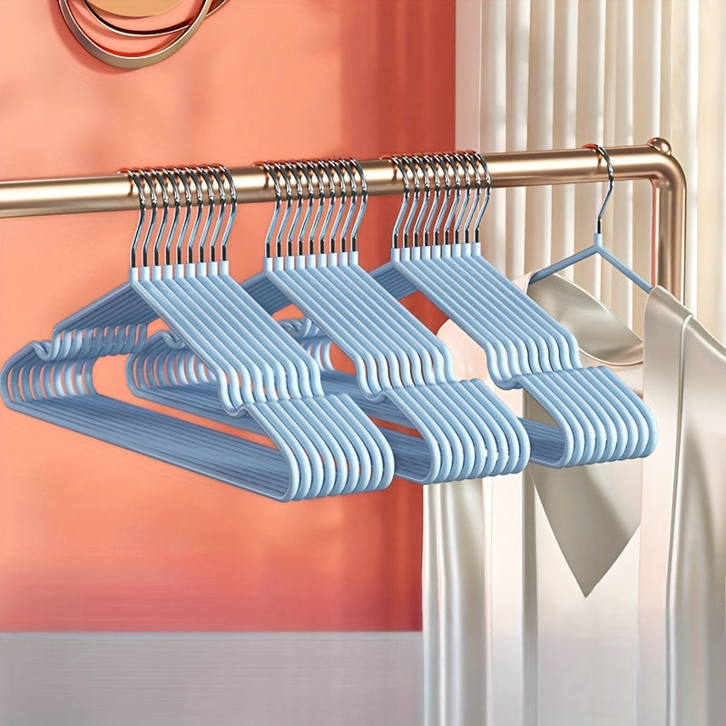 39pcs Non-Slip And Durable Metal Hangers with a Rubber Coating