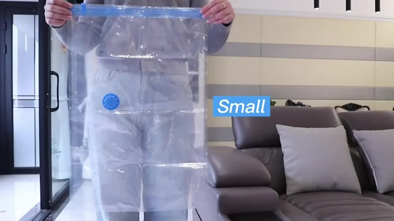 30 Pack Vacuum Compression Bags (10 Large, 10 Medium, 10 Small) Clothing Storage Bags