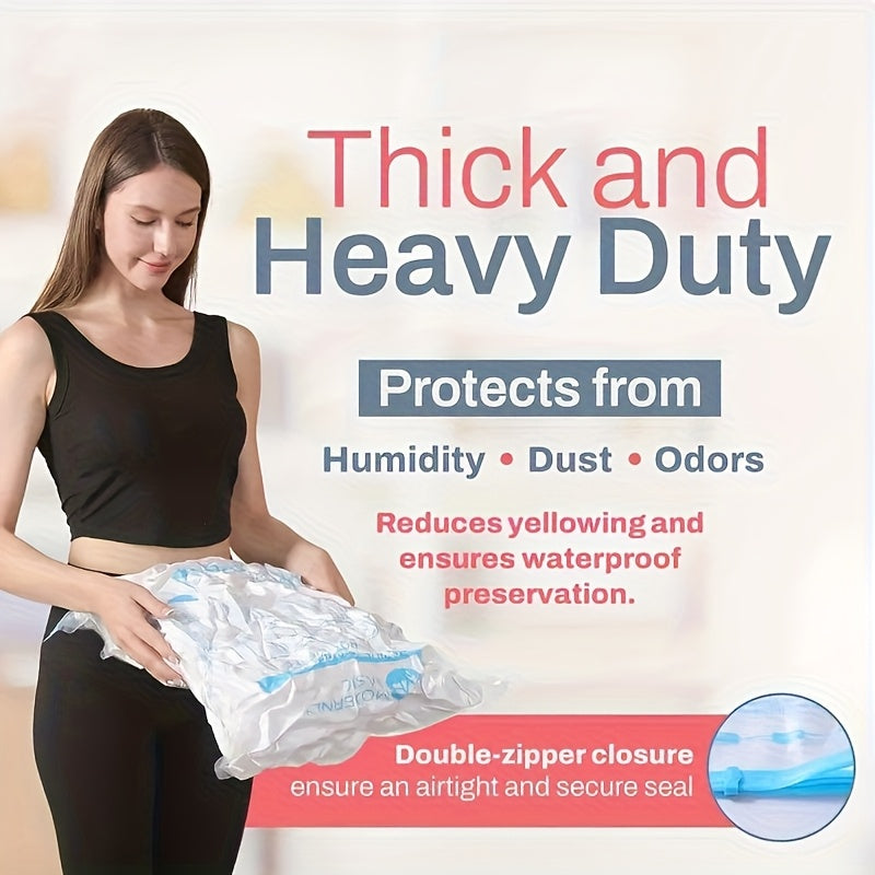 20 Vacuum Bags for The Whole Family with An Electric Pump for Easy Air Extraction Four Sets