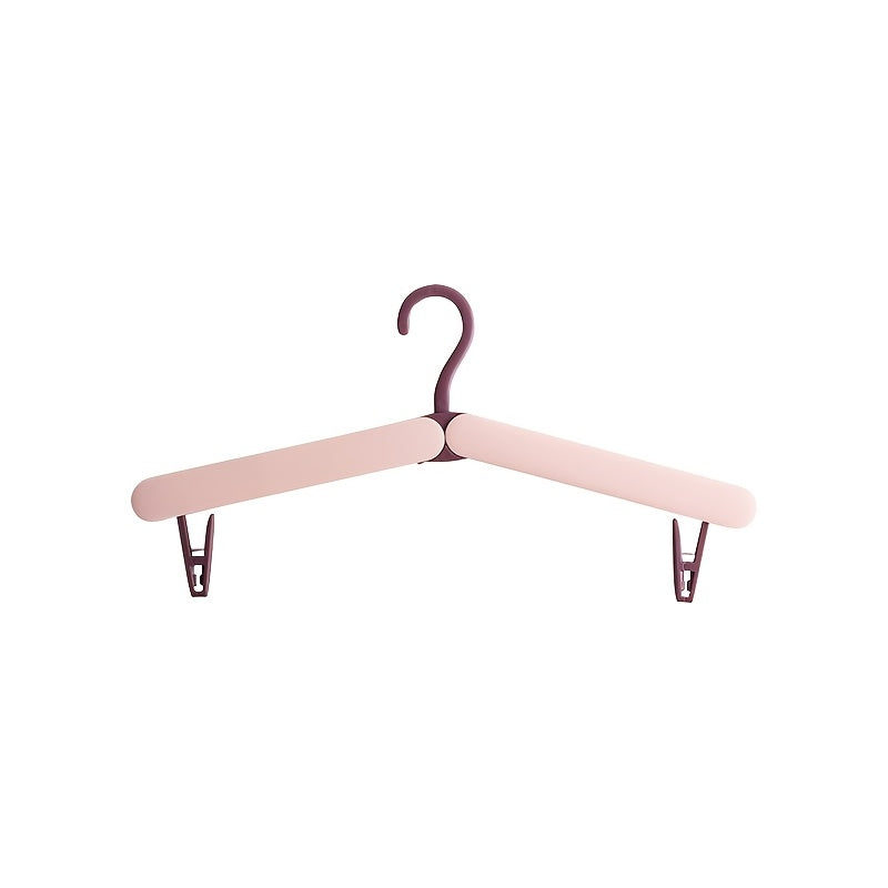Folding Clothes Hanger Travel Portable Multifunctional Clothes Hanger Home Student Dormitory Storage Artifact Travel Clothes Hanger