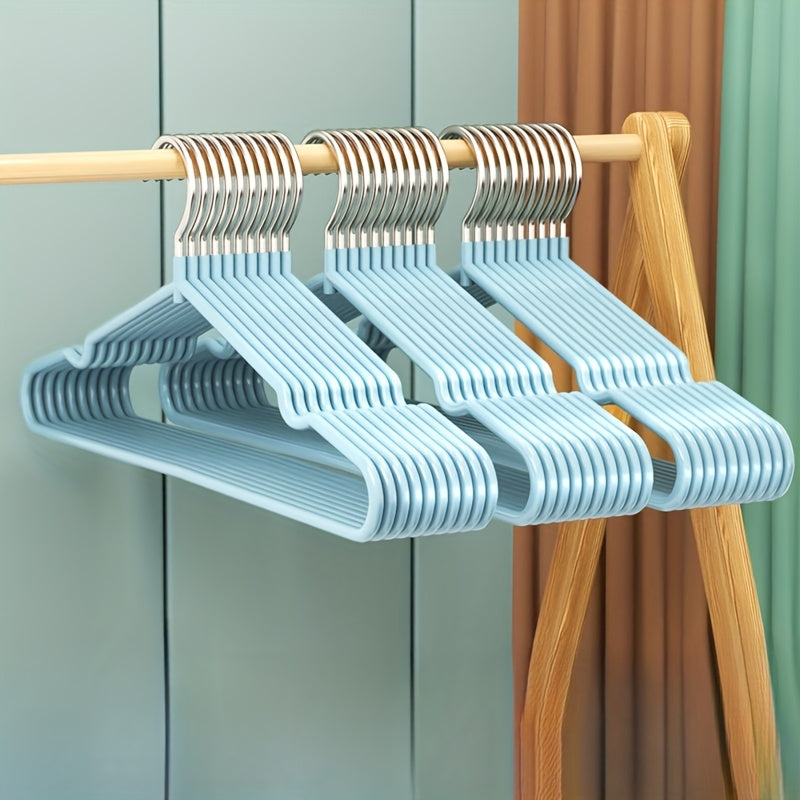 39pcs Non-Slip And Durable Metal Hangers with a Rubber Coating