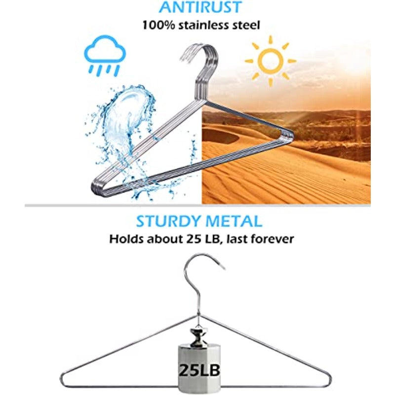 Short Clothing Rack + 20 Pack Metal Hangers, Clothes Hanging Rack, Clothing Storage And Organization