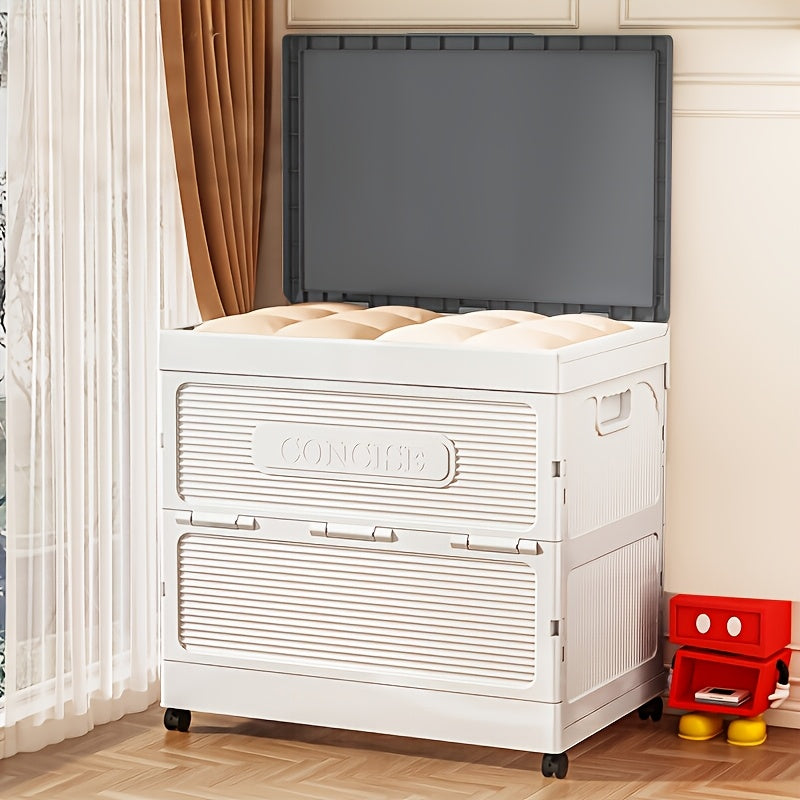 Foldable Stackable Storage Multi-Functional Storage Boxes That Can Be Stacked